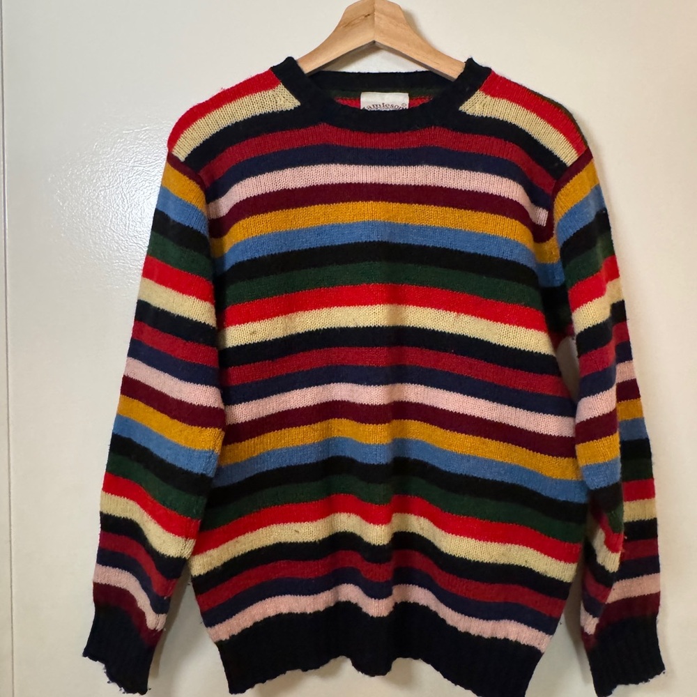 Jamieson’s of Shetland Striped Crew Knit
